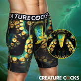 Creature Wear Monstropus Tentacled Monster Boxer Shorts - Medium